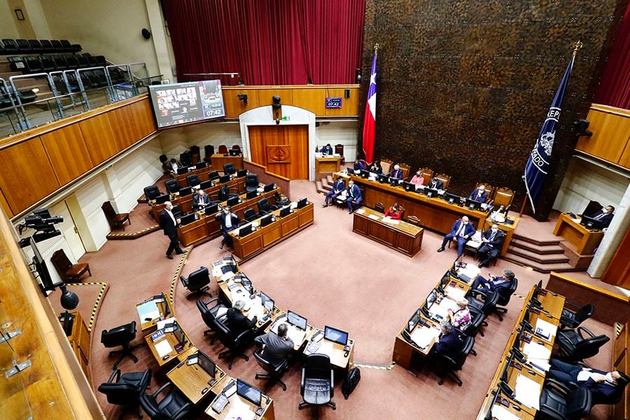 Sesion especial del Senado. 06 de mayo