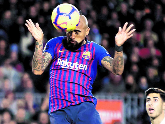 Valverde quiere a Arturo Vidal como 9 del Barcelona