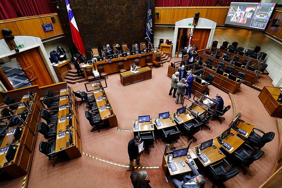 Sesion del Senado. 21/07/2020