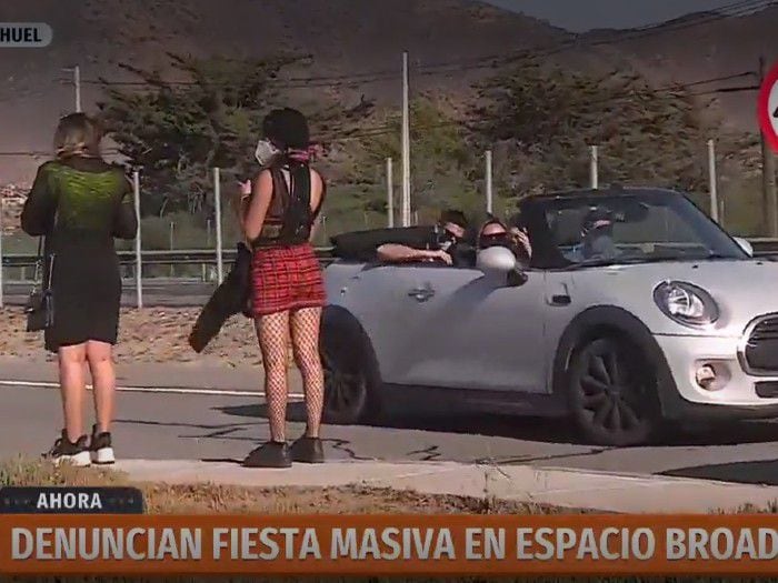 Denuncian fiesta masiva en Espacio Broadway