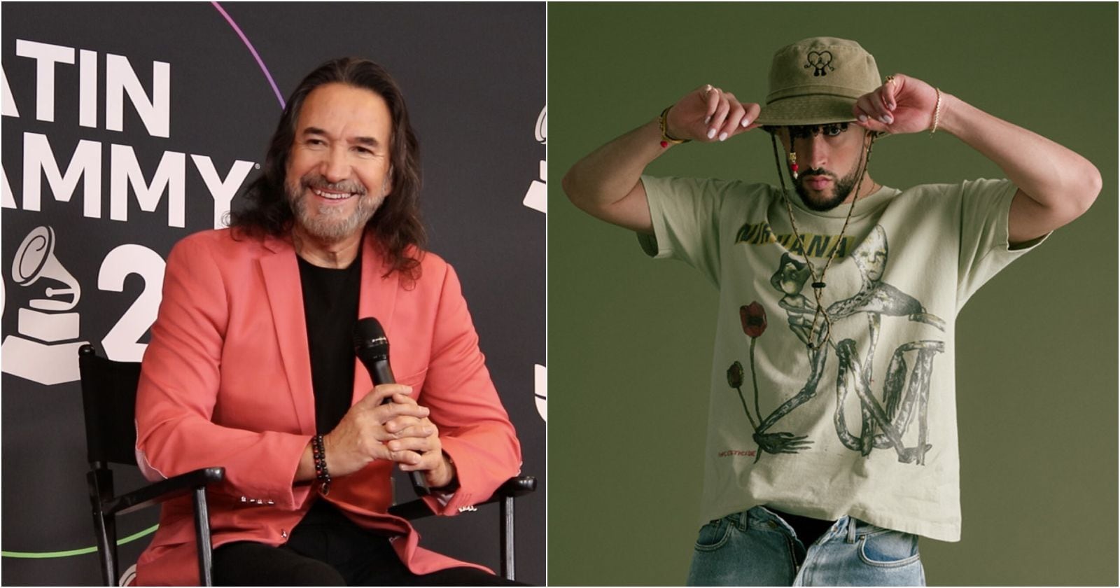 Marco Antonio Solís y Bad Bunny