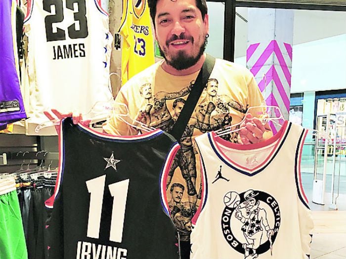 "All-Star Game": véalo equipado con su camiseta regalona