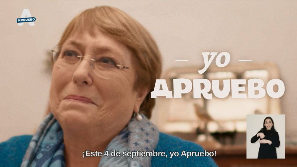 bachelet apruebo