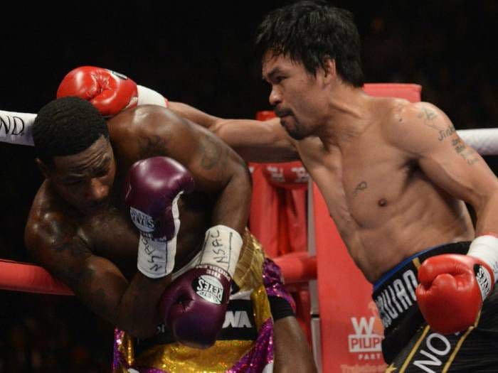 Manny Pacquiao retuvo su título y pidió revancha con Mayweather