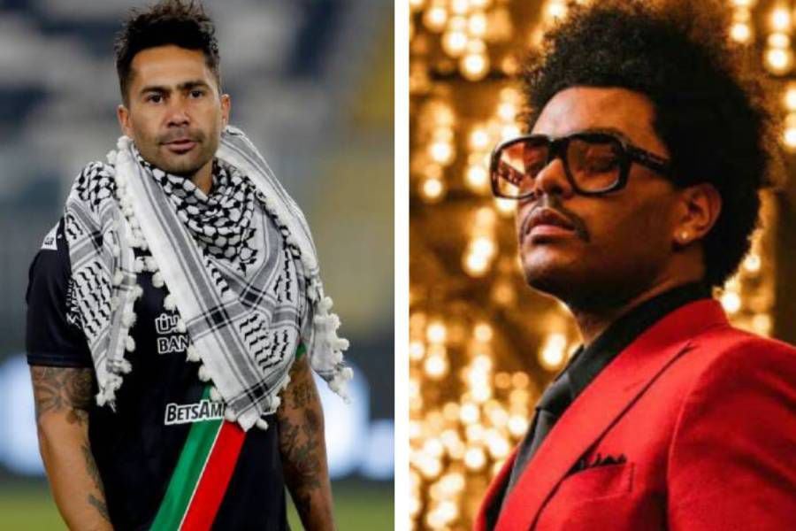 The Weeknd reaccionó a comentado gesto de Palestino en duelo ante Colo Colo