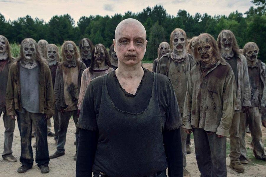 Así se graba la serie de zombies "The Walking Dead"