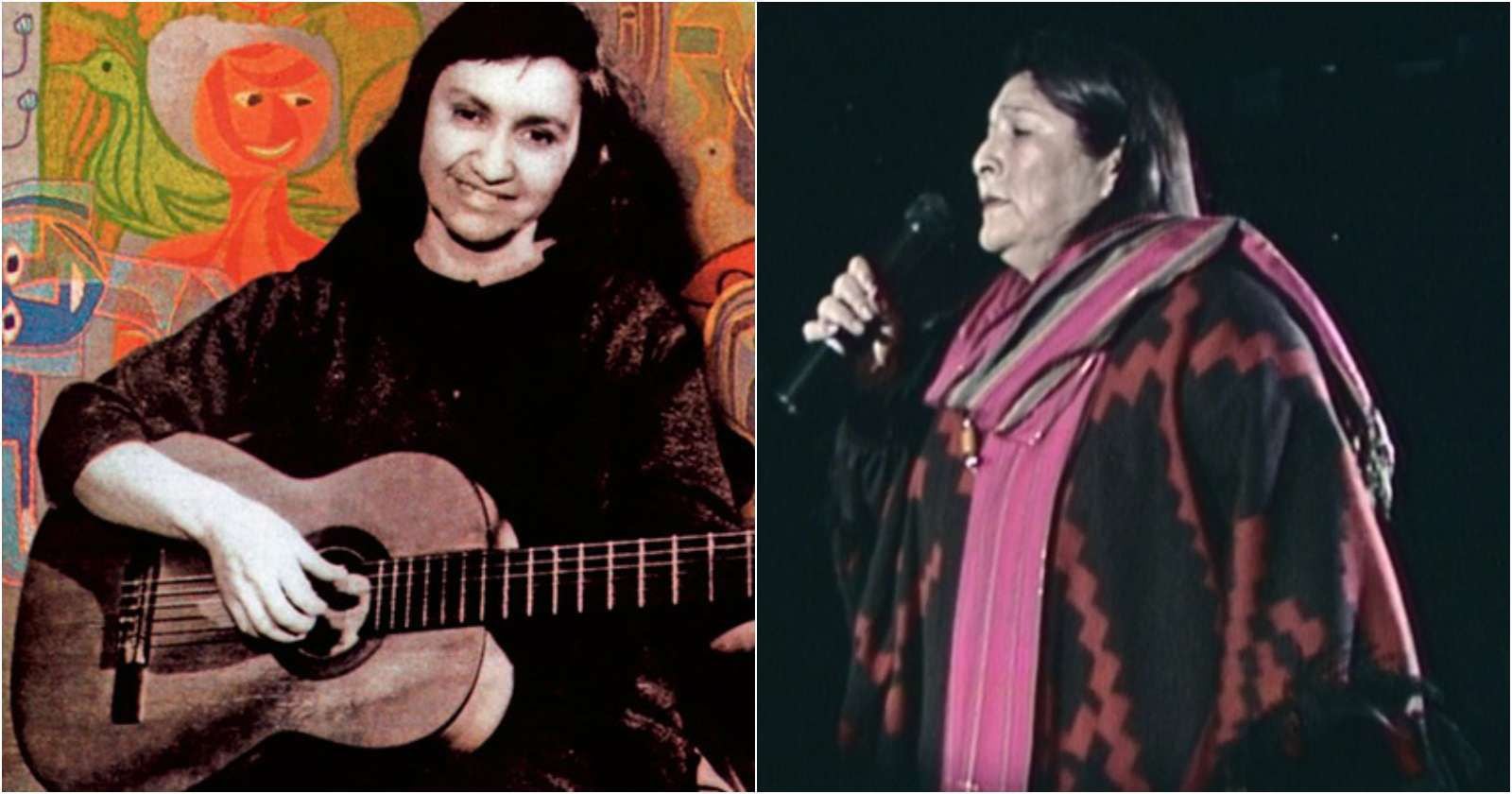 Violeta Parra y Mercedes Sosa