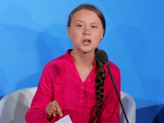 Greta Thunberg a los líderes mundiales: "El cambio viene, les guste o no"