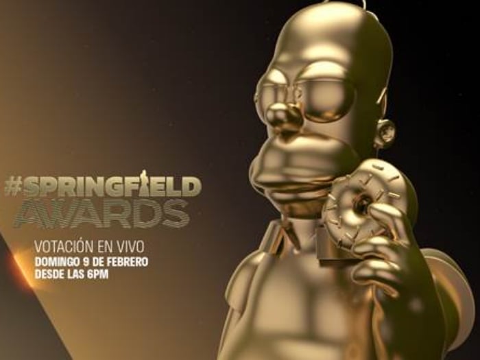 Fox Channel se viste de gala para la entrega de los "Springfield Awards"