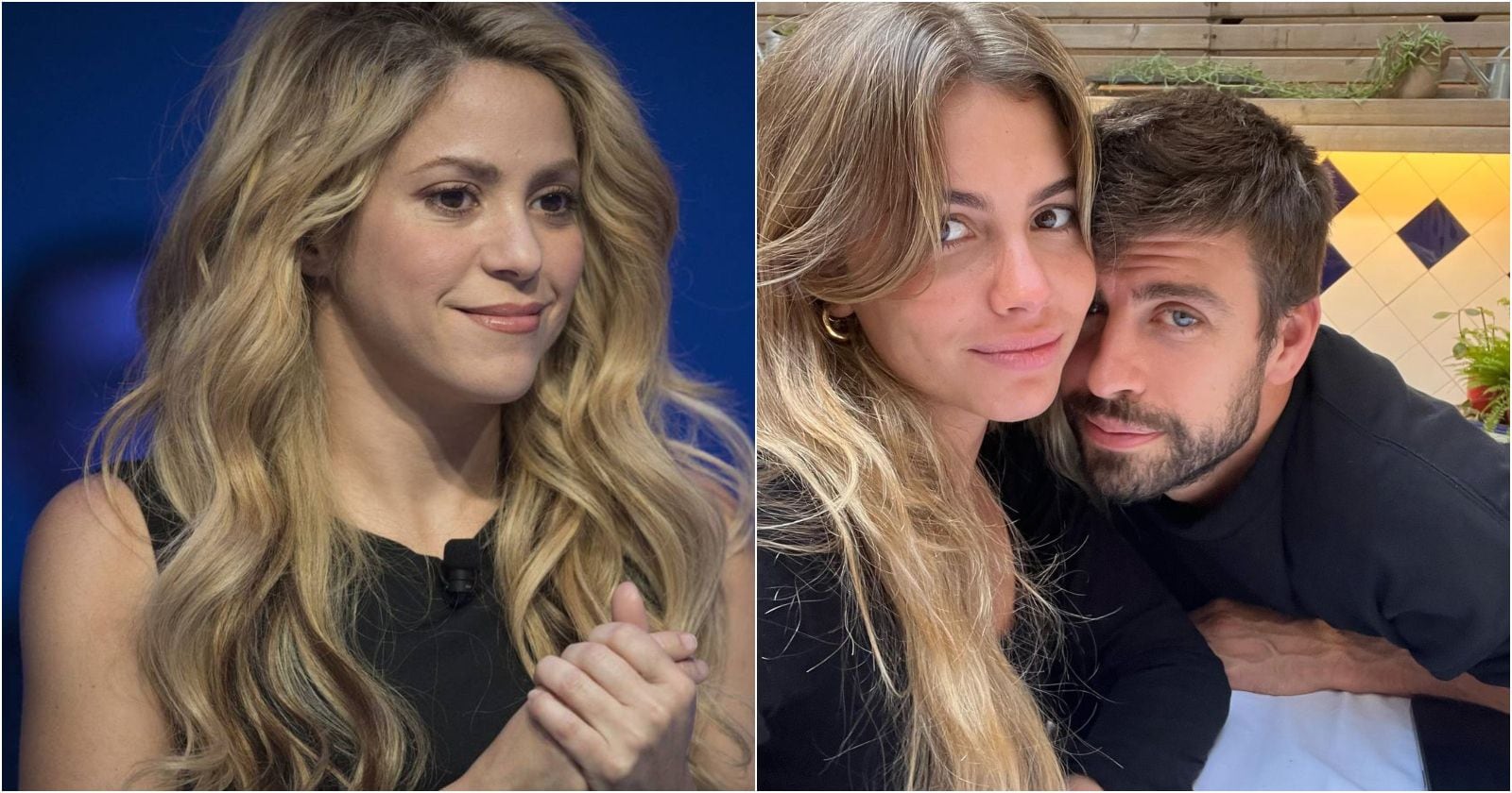 Shakira. Clara y Piqué.