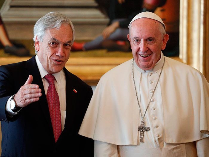 Presidente Piñera se reunió con el Papa Francisco para hablar de los abusos en la Iglesia