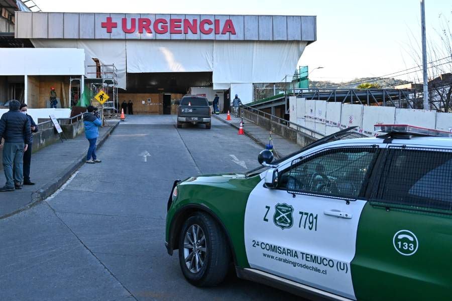 Carabinero resulta herido tras ataque a carro policial en Padre Las Casas