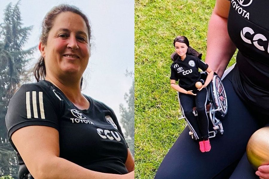 Lanzadora Paralímpica Fran Mardones es la primera chilena en inspirar una Barbie