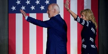 U.S. President Joe Biden campaigns in Raleigh