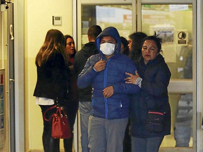 Niños de Quintero vuelven al hospital tras reinicio de las clases