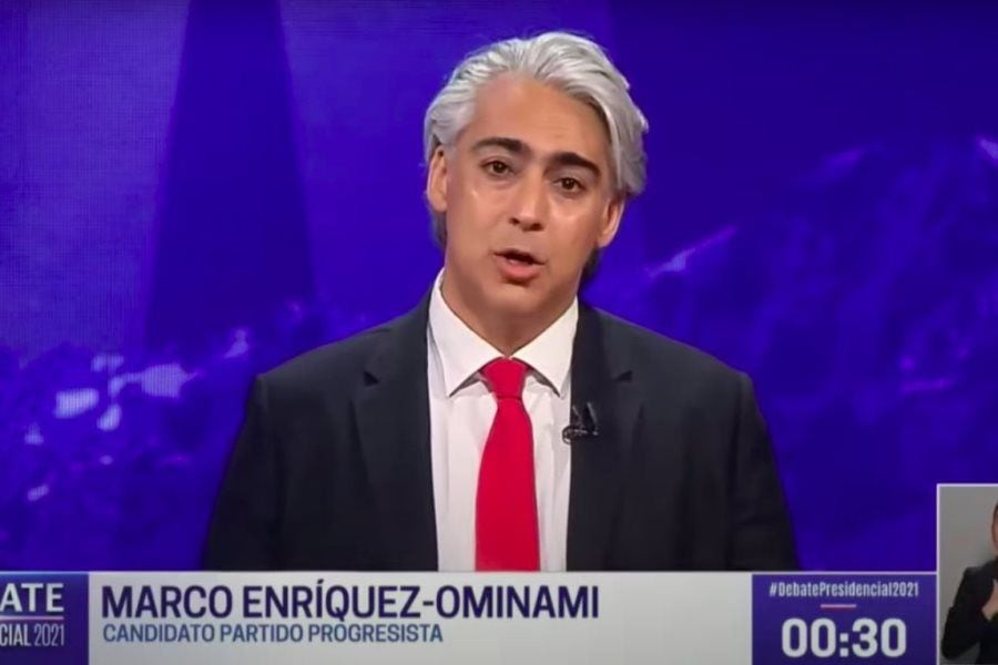 "Debería renunciar": Marco Enríquez-Ominami arremete contra Piñera en el Debate presidencial