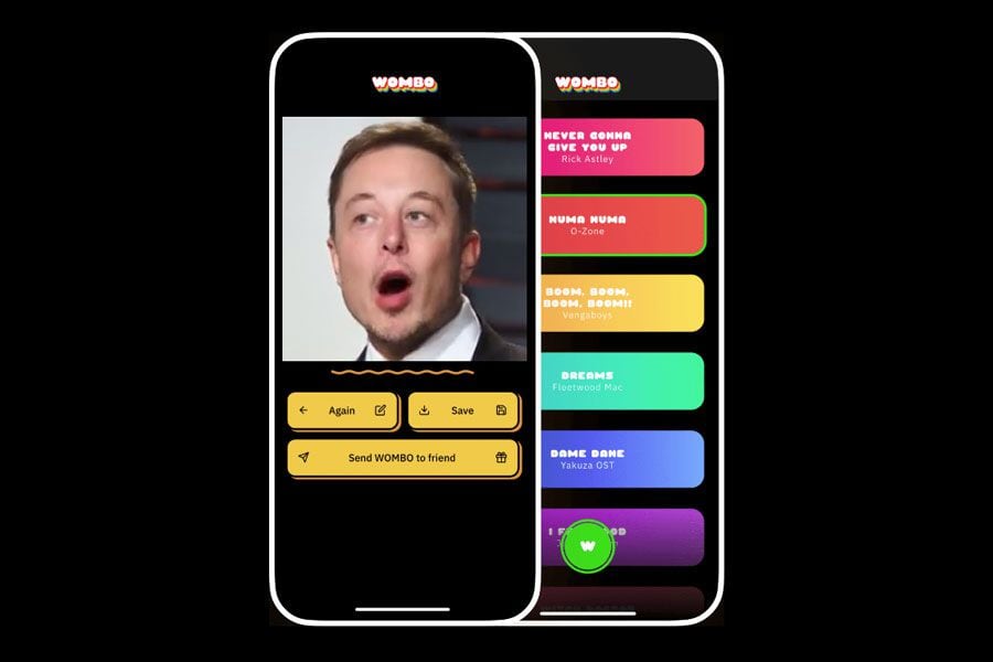 Wombo: La aplicación del momento para hacer que tus fotos canten