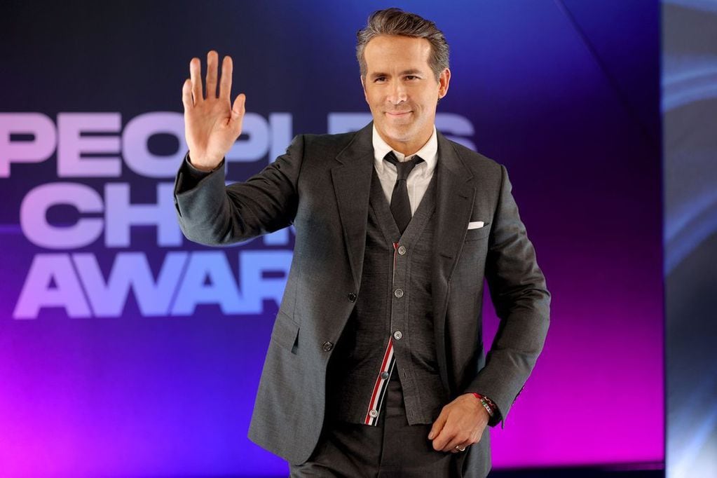 Ryan Reynolds en los People's Choice Awards 2022