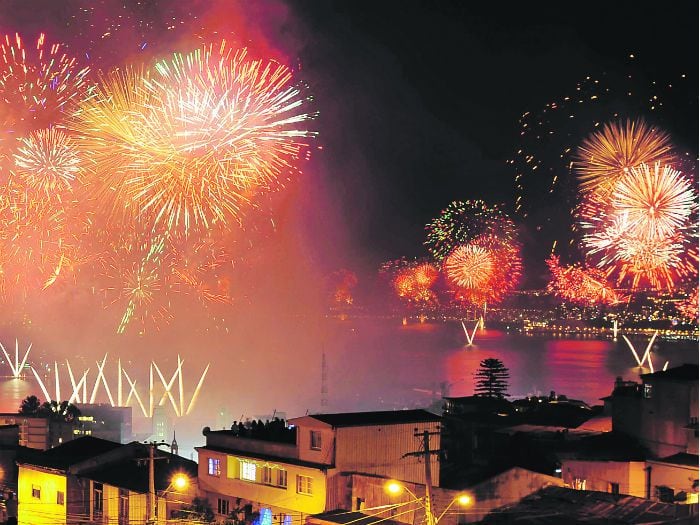 Sepa cómo serán los fuegos artificiales para despedir el año