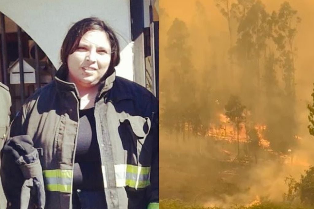 Tragedia En Medio De Incendios Bombera Muere Combatiendo El Fuego Que Arrasa Santa Juana Crónica 