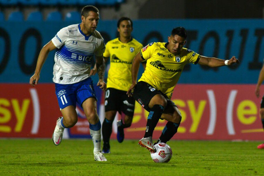 La UC rescata empate ante Deportes Iquique en la ida de los 16avos