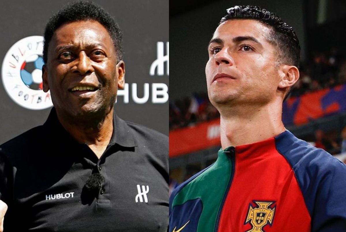 Cristiano Ronaldo y Pelé