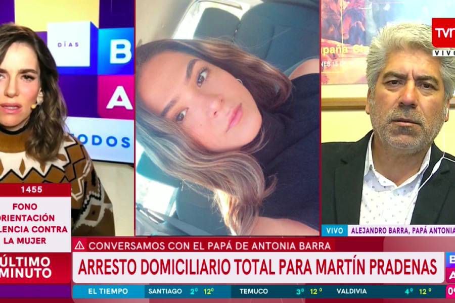 Padre de Antonia Barra tras negación de prisión preventiva a Martín Pradenas: "Era factible"