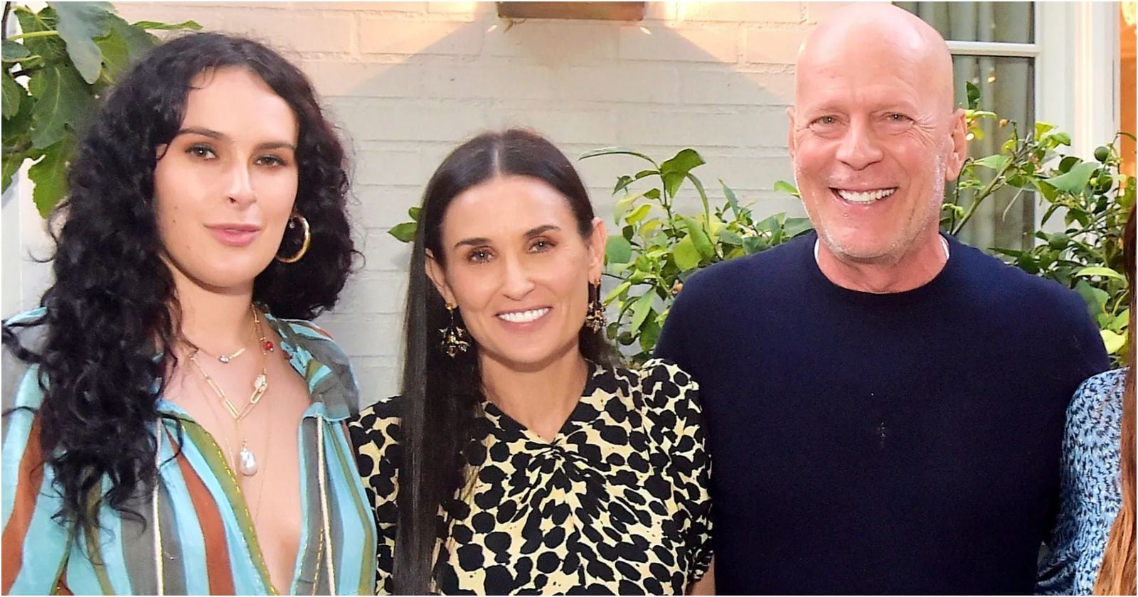 Rumer Willis, Demi Moore y Bruce Willis