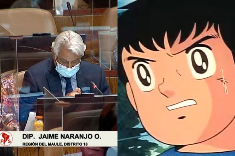 ¿Cuántos episodios de Los Supercampeones podrían haber visto durante la exposición del diputado Naranjo?