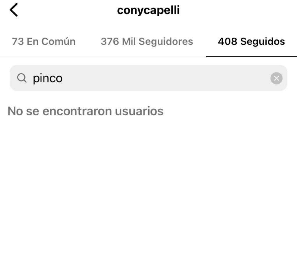 Instagram de Cony Capelli