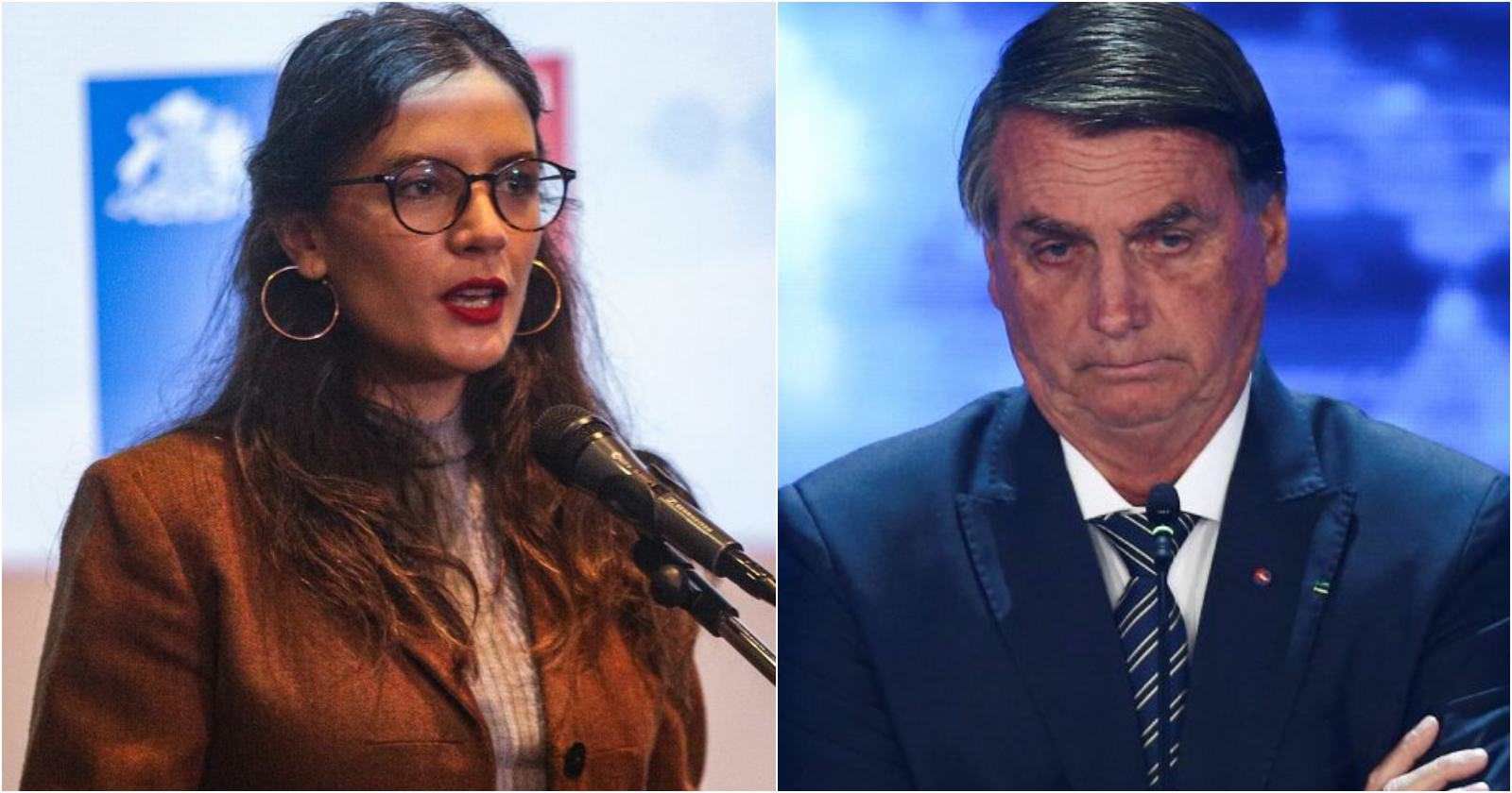 Camila Vallejo - Jair Bolsonaro