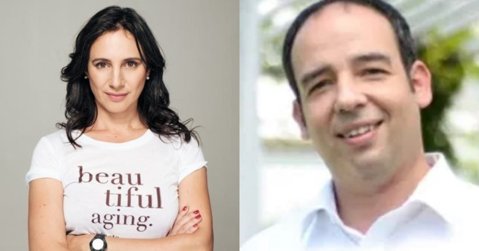 Blanca Lewin y Exequiel Tapia.