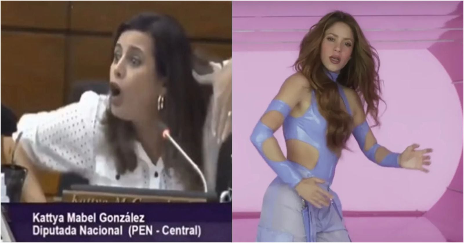 Kattya González y Shakira