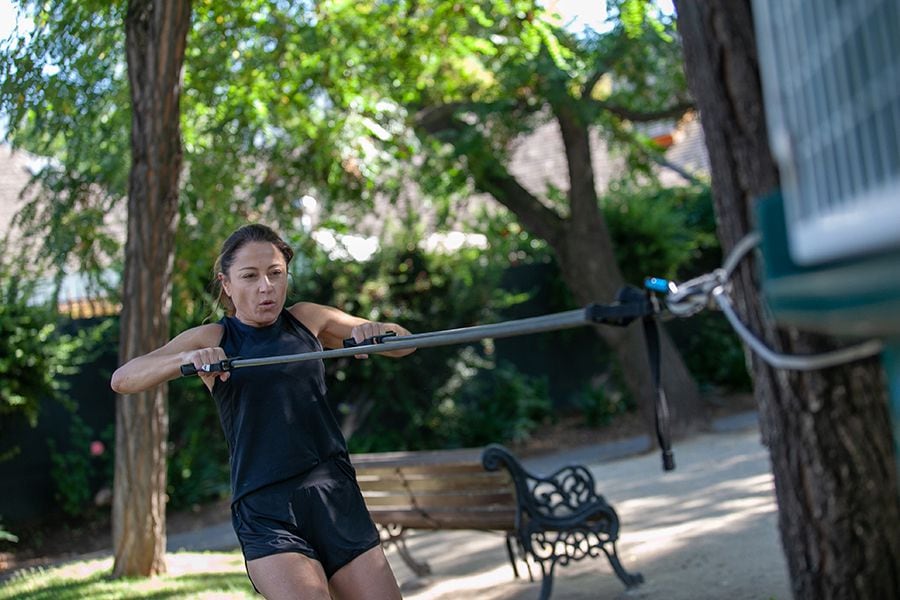 Coni Santa María: "El deporte ayuda a oxigenar todo"