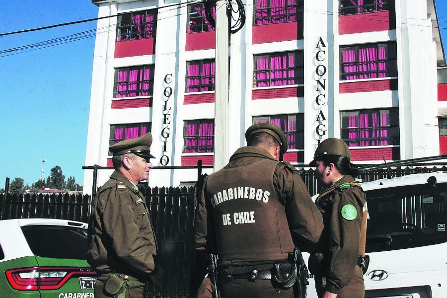 Pánico por amenaza de tiroteo en colegio de Quilpué