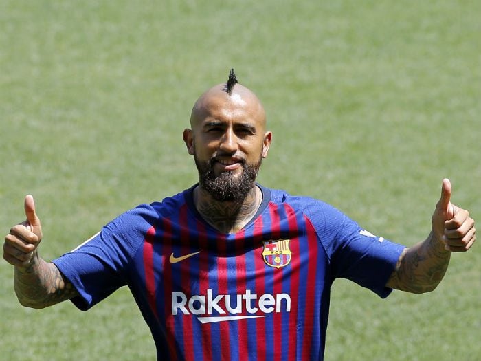 Arturo Vidal debutará el domingo en el FC Barcelona