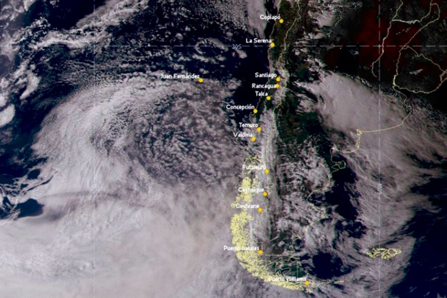 Humo de incendios en Australia llegó a Chile y nos bajó la temperatura