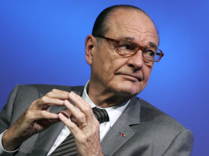 Muere el expresidente de Francia Jacques Chirac