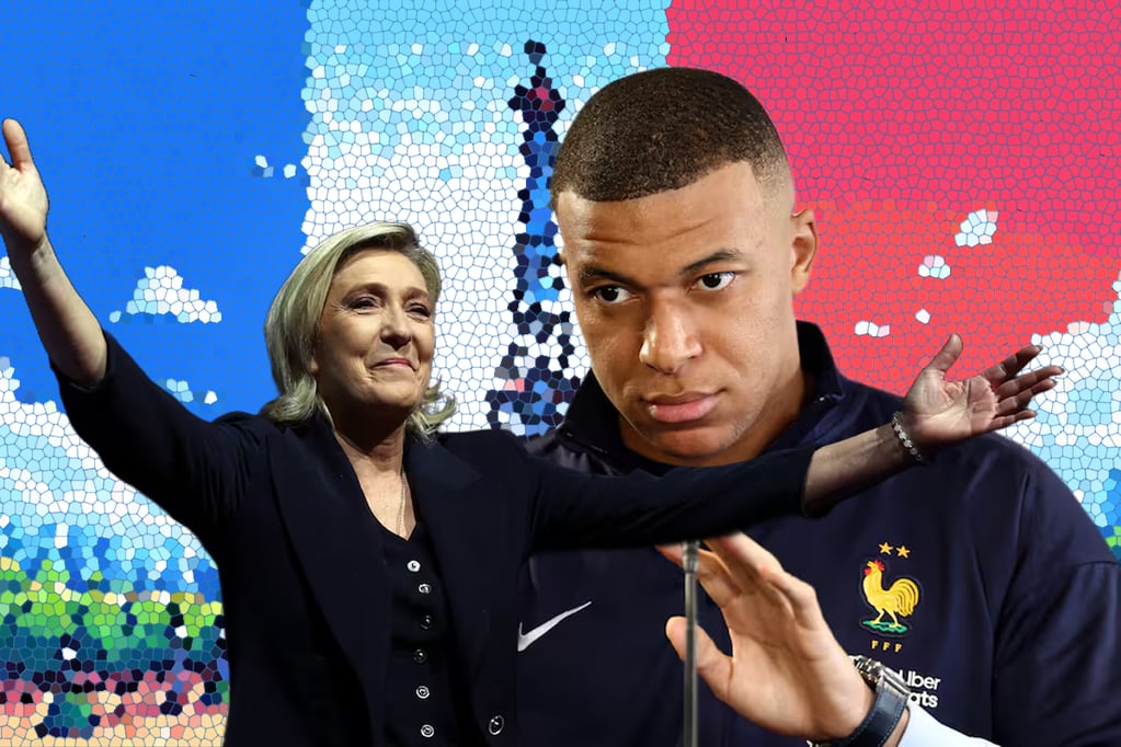 El capitán de la selección francesa, Kylian Mbappé, calificó los recientes resultados legislativos en Francia como “catastróficos”.