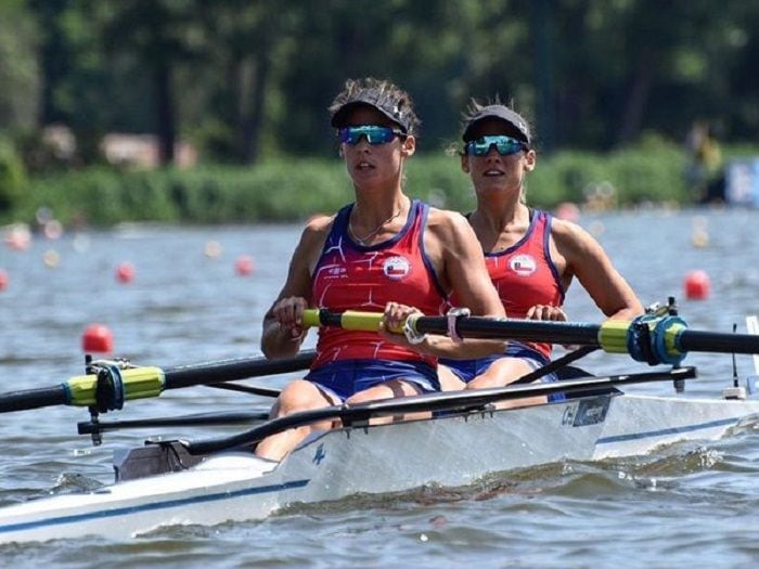 Melita y Antonia Abraham suman nuevo oro para Chile en el remo