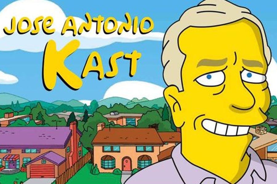 "¿Qué pasó Chile? Antes eras chévere": José Antonio Kast apela a Los Simpson para que se unan a su partido