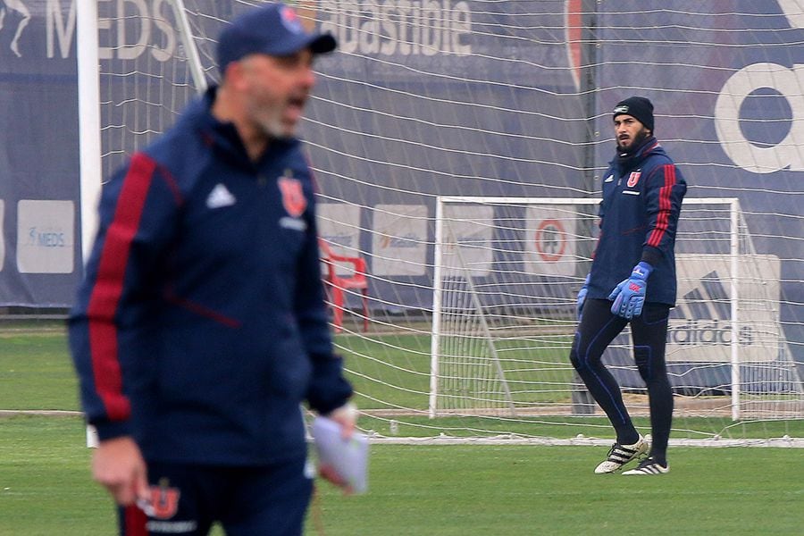 Entrenamiento de la Universidad de Chile del 6 de agosto del 2019