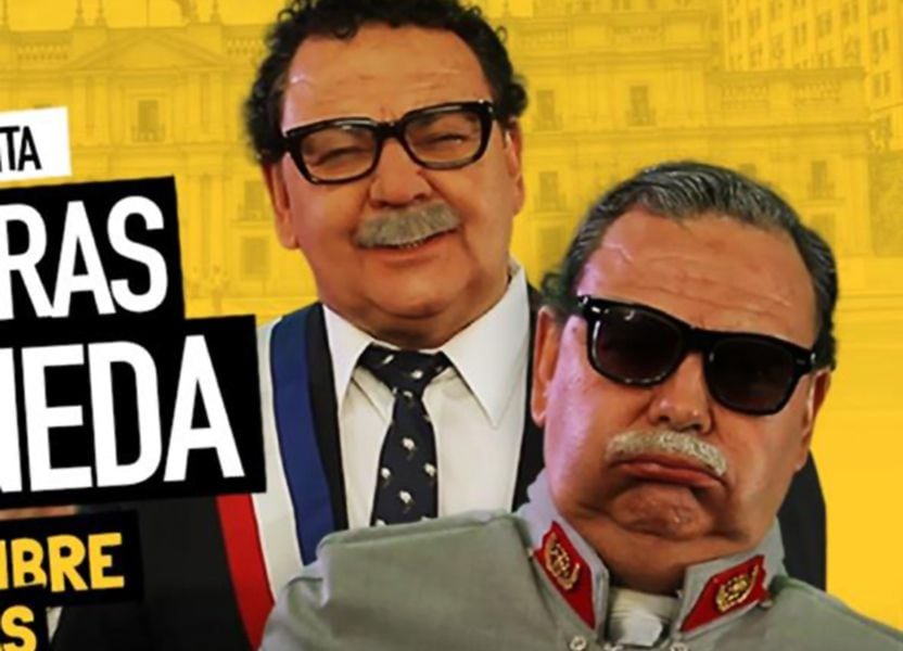 Afírmese: el "Palta" Meléndez trae de vuelta a Pinochet y Allende