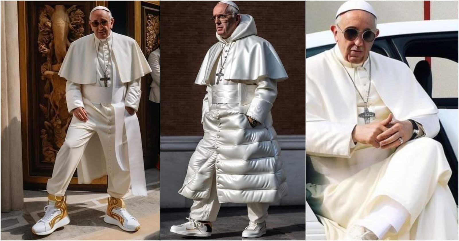 Papa Francisco con IA