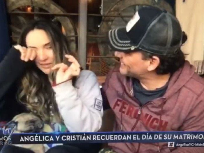 La emoción de Angélica Castro sobre su matrimonio con Cristián de la Fuente