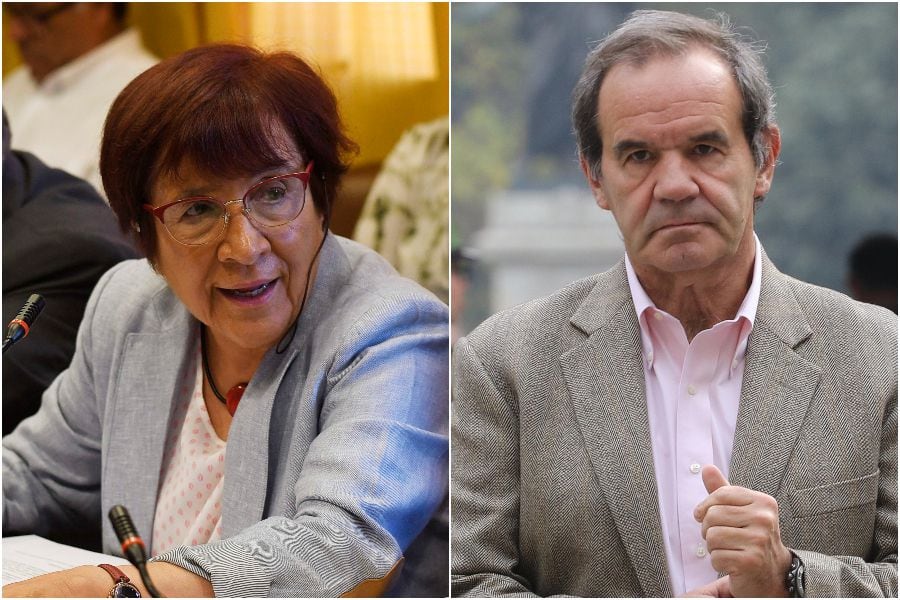 "¡Cállese usted!": el fuerte cruce entre Carmen Hertz y Andrés Allamand