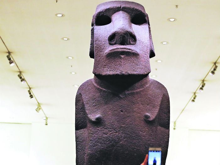 Autoridades del Museo Británico viajarán a Rapa Nui por moái