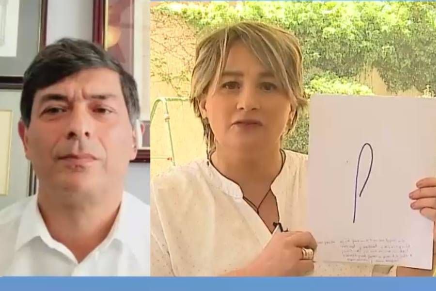 "Para la otra llaman a Kenita": firma de Parisi y grafóloga generaron ola de reacciones