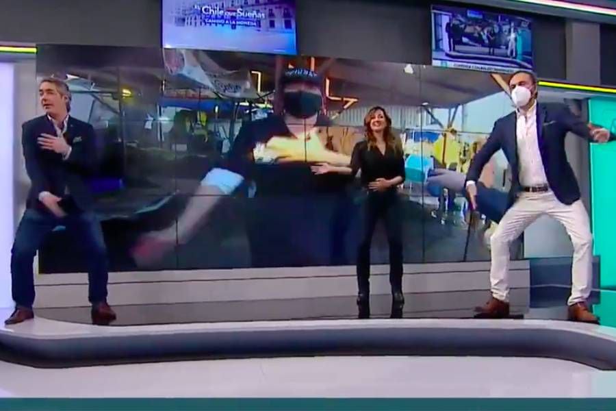 El hilarante baile en vivo de Priscila Vargas, José Luis Repenning y Rodrigo Sepúlveda