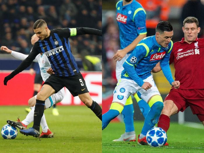 Sorpresa: Inter y Napoli quedaron fuera de la Champions League